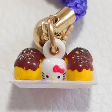 오사카 한정판 지역 한정 키티 포장마차 타코야키 족쇄 스트랩