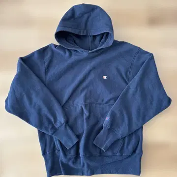 Champion Reverse Weave 후드티 M 솔리드 자수 택