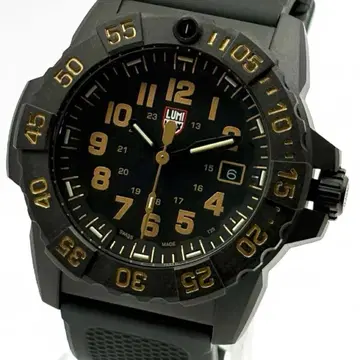 [ 초 레어 ] 루미녹스 3501 손목시계 200개 한정판 블랙 골드