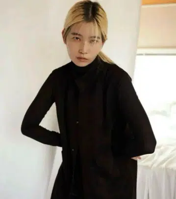 ENOF 스웨이드 베스트 BLACK