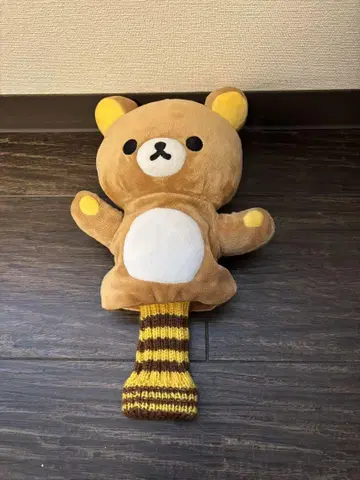 미사용 새상품 리락쿠마 페어웨이 우드용 골프헤드커버 세련되고 귀여운
