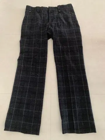 Callaway 체크 무늬 슬랙스 다크 그레이