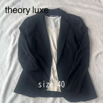 theory luxe [띠어리 블랙 자켓 size 40-L]