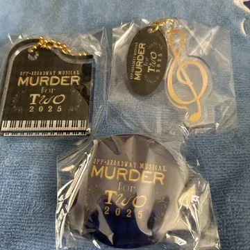 MURDER for Two 2025 아크릴 키링 외 3개 세트