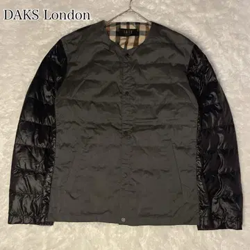 DAKS London 닥스 다운 라이너 자켓 LL 체크 안감