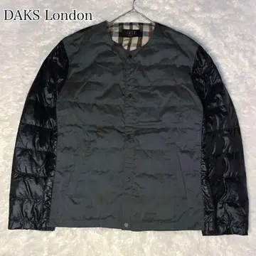 DAKS London 닥스 다운 라이너 자켓 LL 체크 안감