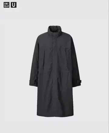 유니클로 U 라이트웨이트 코트 L 블랙 2024ss