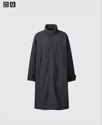 유니클로 U 라이트웨이트 코트 L 블랙 2024ss