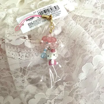 레어 키티 비즈 엄브렐라 스트랩