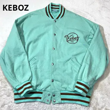 KEBOZ BB LOGO SWEAT VARSITY JACKET 케보즈