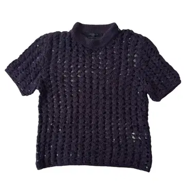 ALLSAINTS 올세인츠 메쉬 니트 네이비 스팽글 S