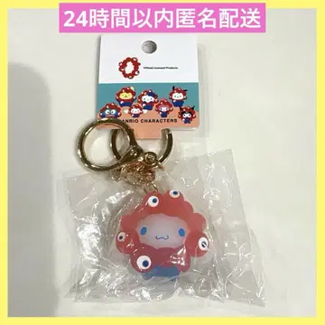 먀쿠먀쿠 변신 입체 마스코트 클리어 컬러 키링 시나모롤