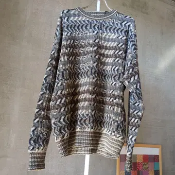 BACHRACH 남성용 니트 스웨터 MADE IN ITALY