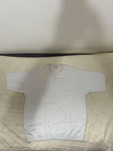 스티븐 앨런 헨리넥 반팔 니트
