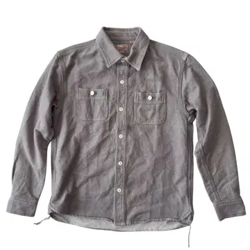 houston 휴스턴 유니온메이드 긴팔 셔츠 그레이 L 사이즈