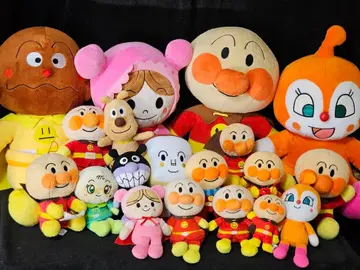 호빵맨 봉제 인형 세트