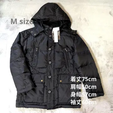 택 포함 새상품 Golden Bear 블랙 다운 자켓 M 사이즈