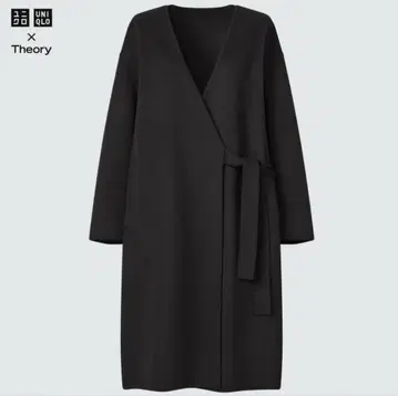 새상품 UNIQLO theory 유니클로 띠어리 울 블렌드 코트