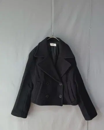 스나이델 울 숏 피코트 네이비 클리닝 완료