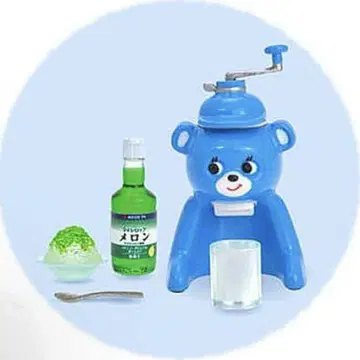 타이거 보온병 가챠 미니어처 컬렉션 빙수 쿄로짱 블루