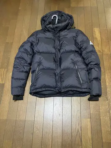 Cape Heights 후드 부착 다운 자켓 ( S 블랙 )