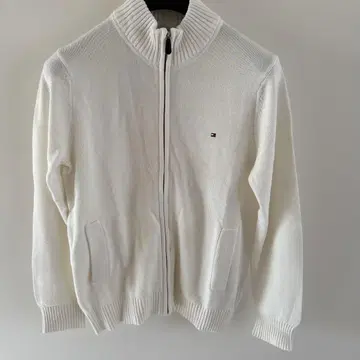 TOMMY HILFIGER 화이트 가디건 XL