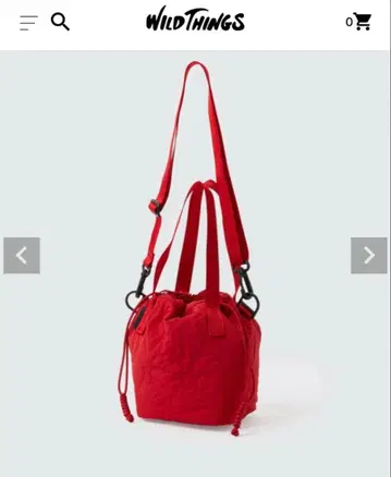WILD THINGS QUILT BAG 신존 백