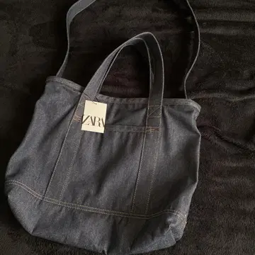 [ 새상품 ZARA ] 데님 토트백