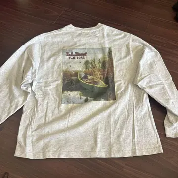 L.L.Bean 1983 가을 긴팔 티셔츠 M 사이즈