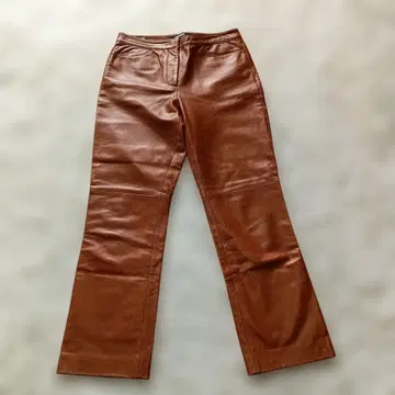 DKNY 디케이엔와이 가죽 팬츠 양가죽 6