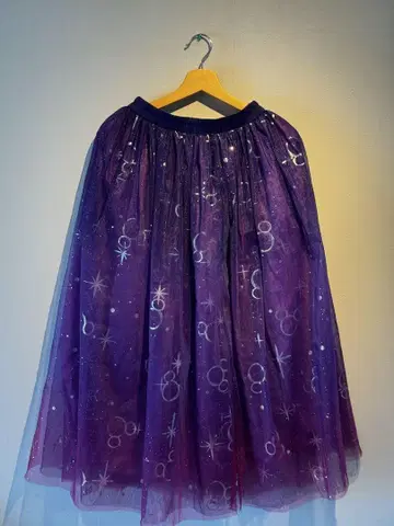 홍콩 디즈니 한정 파크 20주년 기념 레이스 스커트