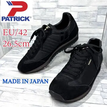 컨디션 최상 패트릭 마라톤 스니커즈 블랙 42/26.5cm