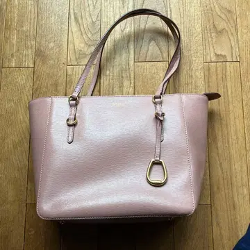 선착순 새상품급 랄프 로렌 핑크 토트백 10/31까지