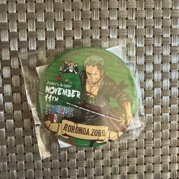 ONEPIECE 벌스데이 캔뱃지 조로 원피스 타워