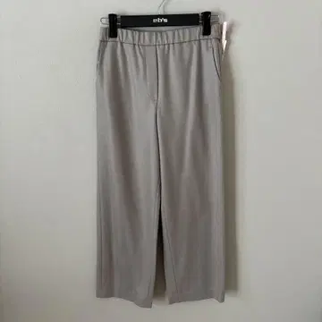 theory luxe 그레이지 울 와이드 팬츠 38