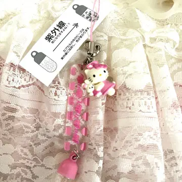 레어 색상 변환 헬로키티 간호사 스트랩 핑크 천사 엔젤