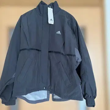 미사용 새상품 adidas 그레이 점퍼 블루종