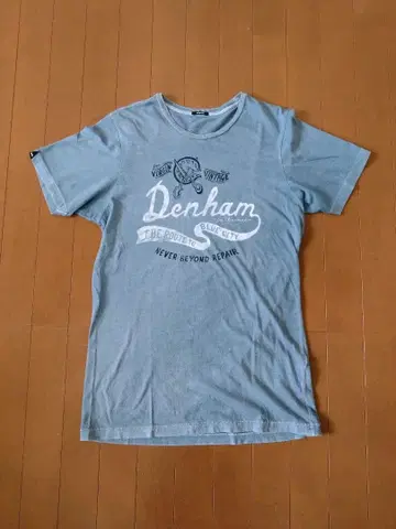 Denham 블루 그레이 T셔츠 170/92