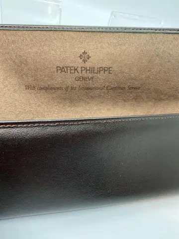 Patek Philippe 시계 케이스 다크 브라운