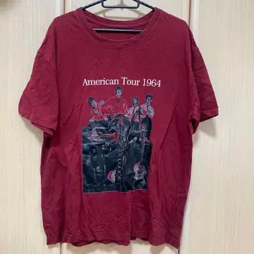비틀즈 락 티셔츠 American Tour 1964