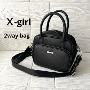 [ 미사용품 ] X-girl 엑스걸 핸드백 숄더백