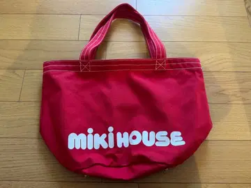 MIKI HOUSE 빨간색 마더백