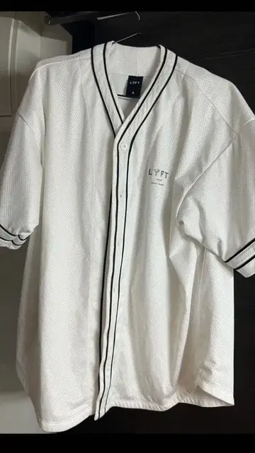 LYFT Mesh Baseball Shirt - Ivory S사이즈