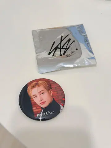 straykids 스키즈 Bang Chan 방찬 캔뱃지 크리스마스