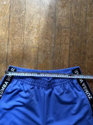 ZUMBA WEAR 파랑 팬츠 허리밴딩
