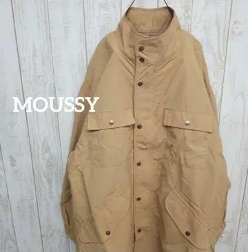 MOUSSY 나일론 모즈 코트