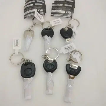 6점 세트 마쓰다 역대 사반나 RX-7 / 로드스터 컬렉터블 키