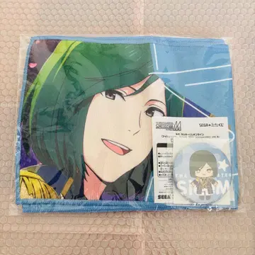 SideM 키요스미 쿠로 세가 럭키 쿠지 머플러 타월 캔뱃지