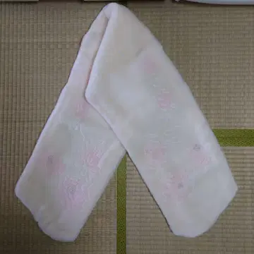 기모노 숄 옅은 핑크 꽃무늬 자수 기모노 액세서리