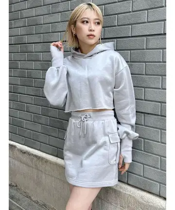 셋업 무루아 스커트 상의
